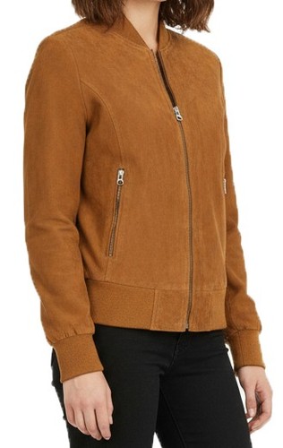 Damen bomberjacke aus feinem - damen-bomberjacke,