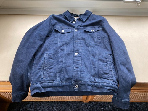 Jeansjacke dunkelblau tom - dunkelblau,