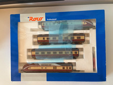 Roco Professional, TRANS EUROP EXPRESS, 4-teilig, rot und beige, EVP