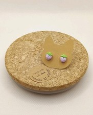 Ohrringe Ohrstecker Erdbeere