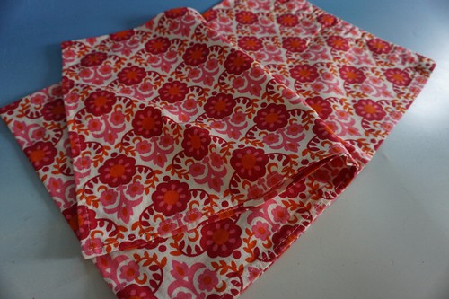 Retro stoff tischdecke - retro, rosa