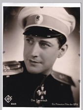 Ufaleih UFA Kino Aushangfoto Der Zarewitsch Hans Söhnker Primaton-Film