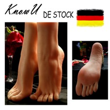 KnowU lebensechter weiblicher Fuß Schuhe zeigt Modell Beine Schaufensterpuppe 37