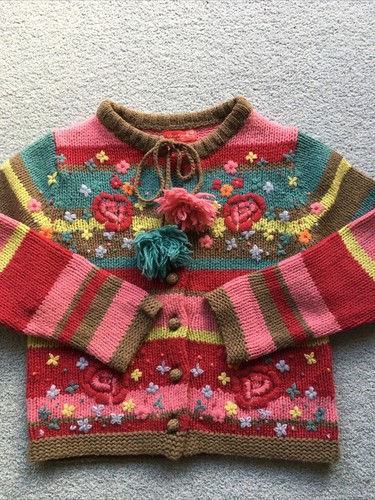 Vackpoy strickjacke blumen - vackpoy,