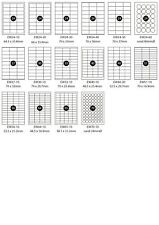 Etiketten Bögen, weiß auf