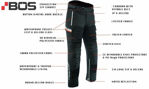 Herren motorradhose - herren,
