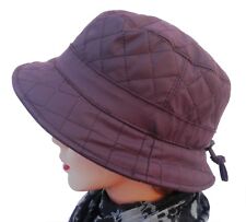 Damen Regenhut gefüttert