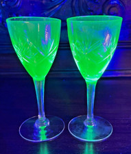 2 Urangläser Kristalgläser