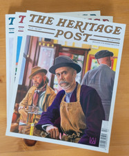 THE HERITAGE POST Sammlung  Magazine für Herrenkultur aus verschiedene Jahren.