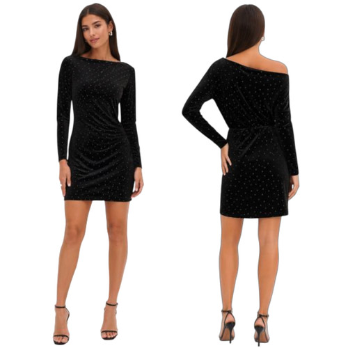 Damen mesh kleid - mesh,