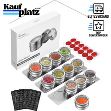 Magnetische Gewürzdosen 12