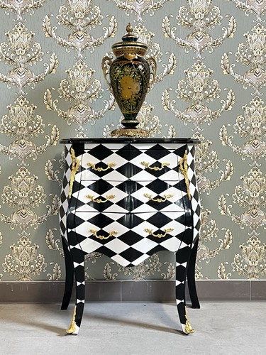 French nightstand art - art, decor