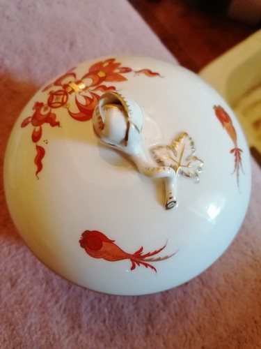 Meissen porzellan zuckerdose - porzellan,