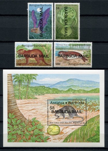 Barbuda 1990 tiere animals - barbuda,