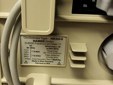 oscilloscope HM 203 - 6 mit