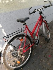 damenfahrrad ragazzi rot, gebraucht