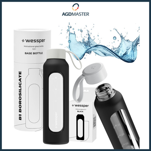 Trinkflasche glas wessper - trinkflasche,