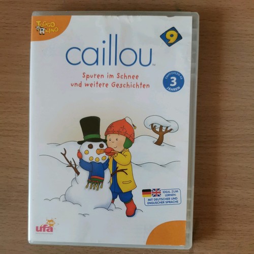 Caillou spuren im schnee - spuren,