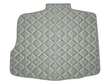 Grau Gestepptes Öko Leder