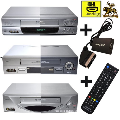 Vhs videorecorder hifi head - videorecorder,