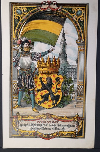 Chromolithographie von 1902