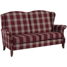 Max Winzer | Verita | Sofa 2,5-Sitzer | rot  | Flachgewebe