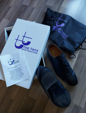 TOPTANZ 1900: Tanzschuhe Herren Schwarz Gr. 41 Top Tanz Leder