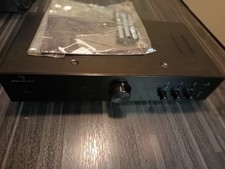 Hifi Verstärker Stereo Amplifier Vollverstärker Cinch AUX schwarz