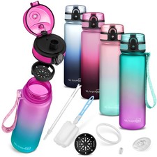 My Vesperbox - Minny - Kinder Trinkflasche 750ml – Auslaufsicher & BPA-frei