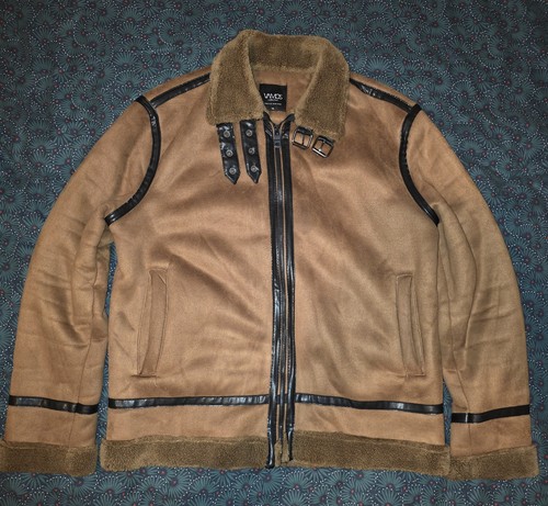 Wvs herren bikerjacke braun - wvs,