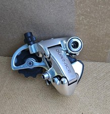 Shimano Dura-Ace Schaltwerk RD-7700 9fach kurze Schwinge Silber, Retro/ Vitange 