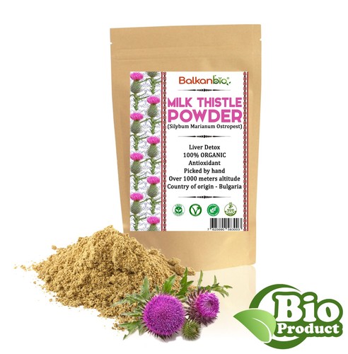 Bio mariendistelsamen pulver - bio,