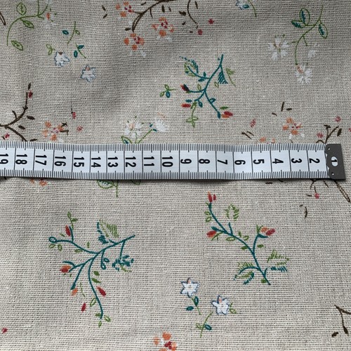 Baumwollstoff 48x150cm leinen - ,