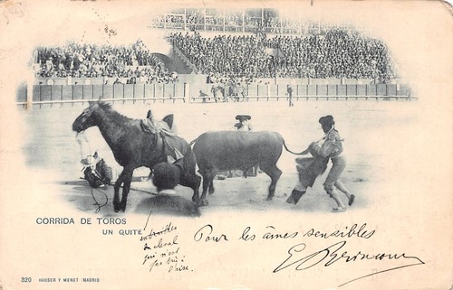 400980 spanien stierkampf - ak,