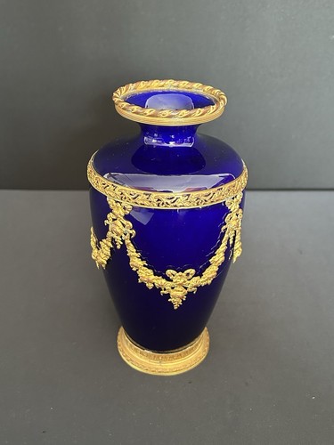 Antike vase kobaltblau - antike,