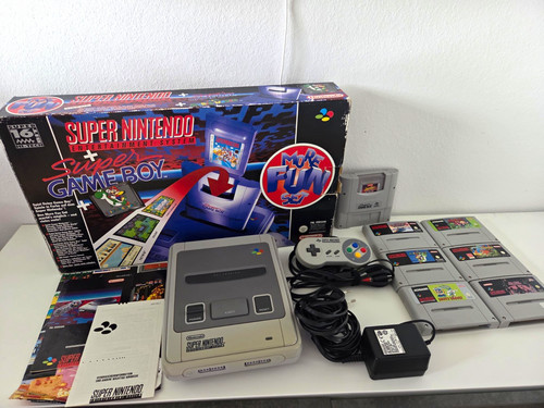 Nintendo snes super - snes,
