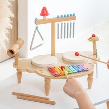 Xylophon-Schlagzeug-Set aus