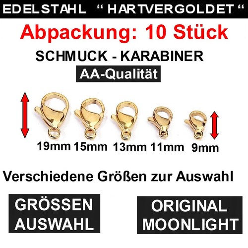 Karabinerverschluß schmuck - karabinerverschluß,