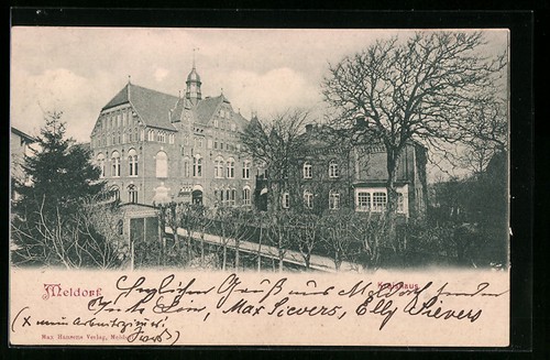 Ansichtskarte meldorf - ansichtskarte,
