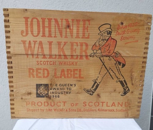 Johnnie walker red - walker, label