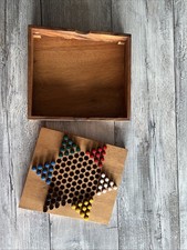 Brettspiel Holz Halma