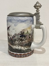 Keramik Bierkrug mit