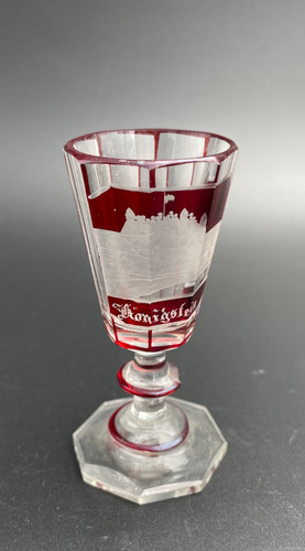 Seltenes biedermeier überfang - biedermeier,