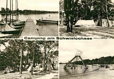 Schwielochsee Campingplatz Badestrand Bootsanleger