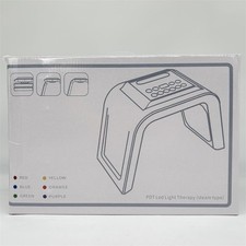 7-Farben-Licht-LED-Therapie-Gesichtsmaske mit Kühlspray, Hautpflegegerät zur Fal