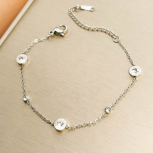 Damen armband edelstahl gold - edelstahl,