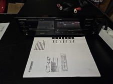 Pioneer Gerät  CT – 447 Kassettendeck...Leicht DEFEKT bitte Lesen.