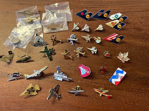 Lufthansa airbus pins - airbus, &