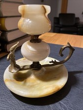 Kerzenhalter aus Onyx Marmor