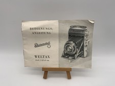 Rheinmetall Weltax 6x6 / 4,5x6cm Gebrauchsanweisung Bedienungsanleitung Deutsch